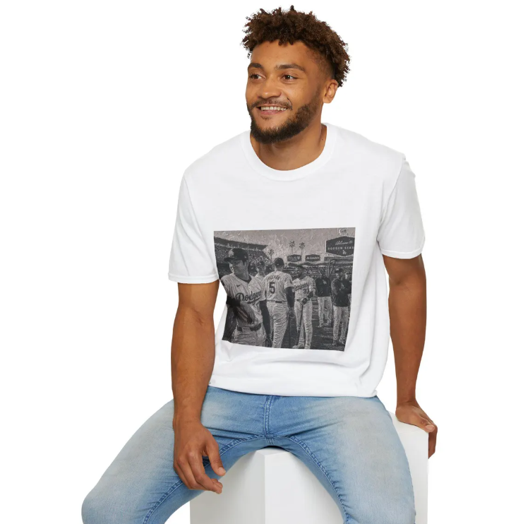 Vintage Baseball Team Photo T-Shirt, Retro Dugout Players Tee, Sepia Sports Shirt, Stadium Baseball Graphic Tee, Classic Game Day Fan Shirt