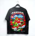 Canada Soccer T-Shirt, Canada Football Graphic Tee, Beaver Soccer Shirt, World Cup 2026 Shirt, Canadian Fan Gift, Unisex T-Shirt.