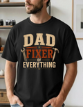 Dad Fixer of Everything Shirt | Vintage Mechanic Handy Dad Graphic Tee