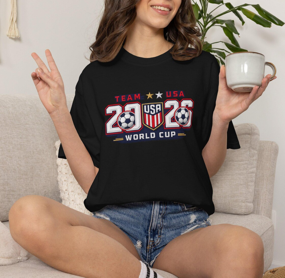 Team USA 2026 World Cup Soccer T-Shirt | Unisex Soccer Shirt | Tournament Tee