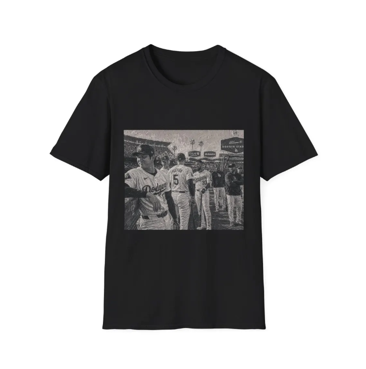 Vintage Baseball Team Photo T-Shirt, Retro Dugout Players Tee, Sepia Sports Shirt, Stadium Baseball Graphic Tee, Classic Game Day Fan Shirt