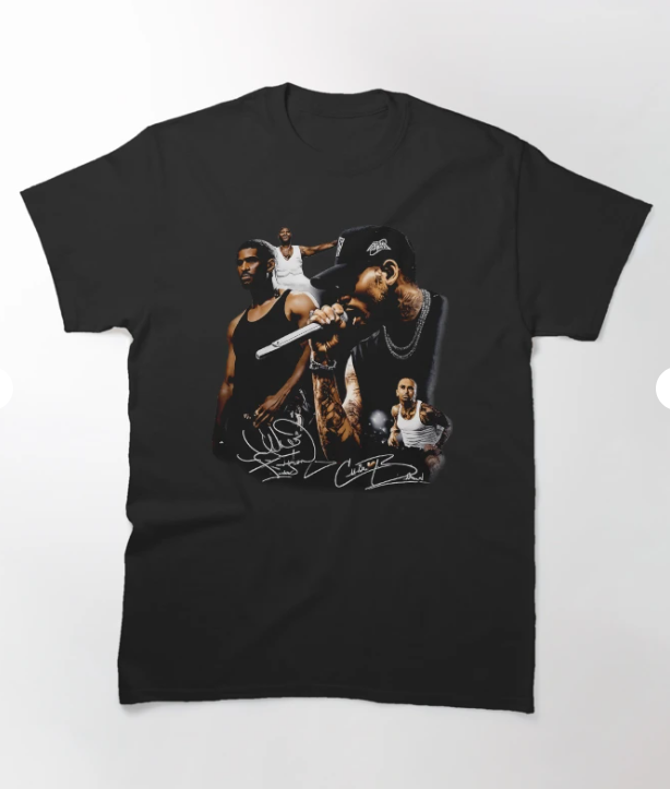 Chris Brown And Usher The RB Tour Raymond And Brown 2026 North America Classic T-Shirt