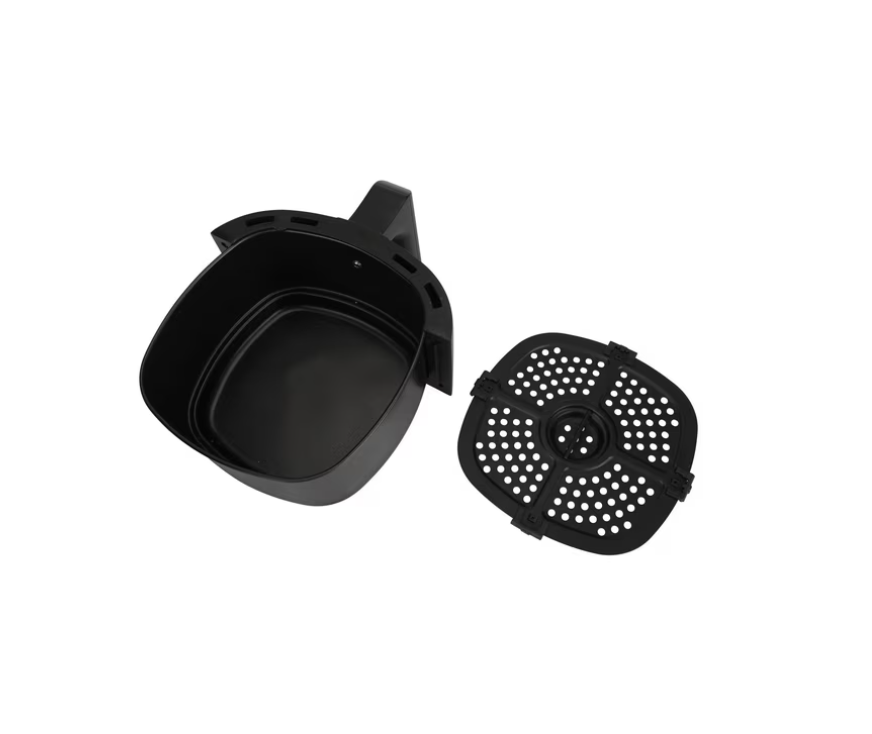 Mainstays 2.2 Qt Air Fryer in Arctic Black with Non-Stick Basket