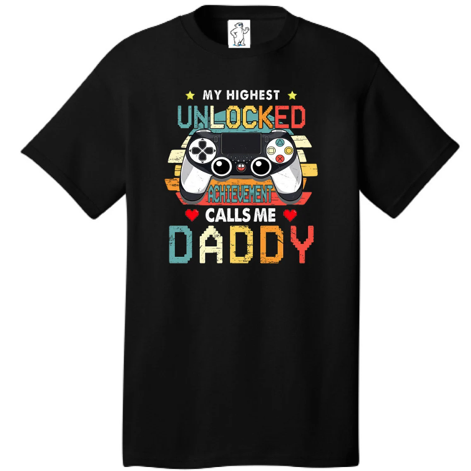 My Highest Achievement Dad Shirts Men's Shirts Big and Tall Shirts Men's Big and Tall Graphic T-Shirt