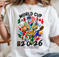 World Cup 2026 Shirt, USA Canada Mexico Soccer Tee, Football Fan T-Shirt, Gift for Soccer Lovers, Unisex Graphic Tee