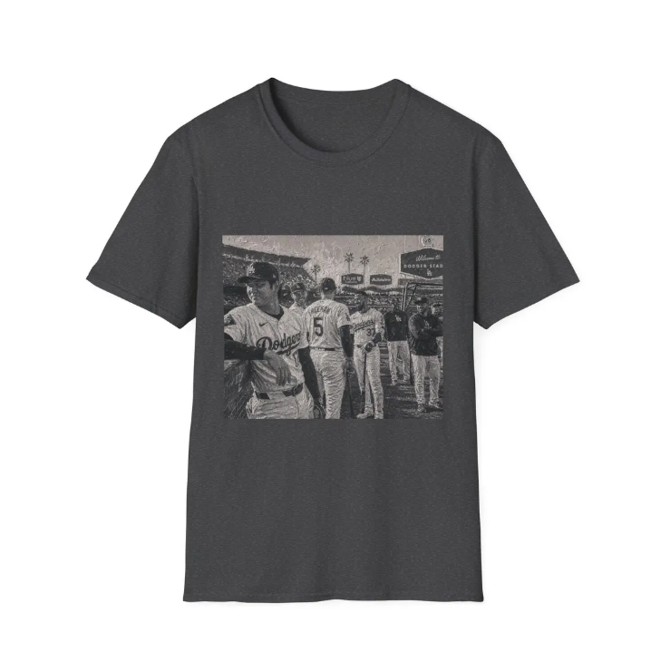 Vintage Baseball Team Photo T-Shirt, Retro Dugout Players Tee, Sepia Sports Shirt, Stadium Baseball Graphic Tee, Classic Game Day Fan Shirt