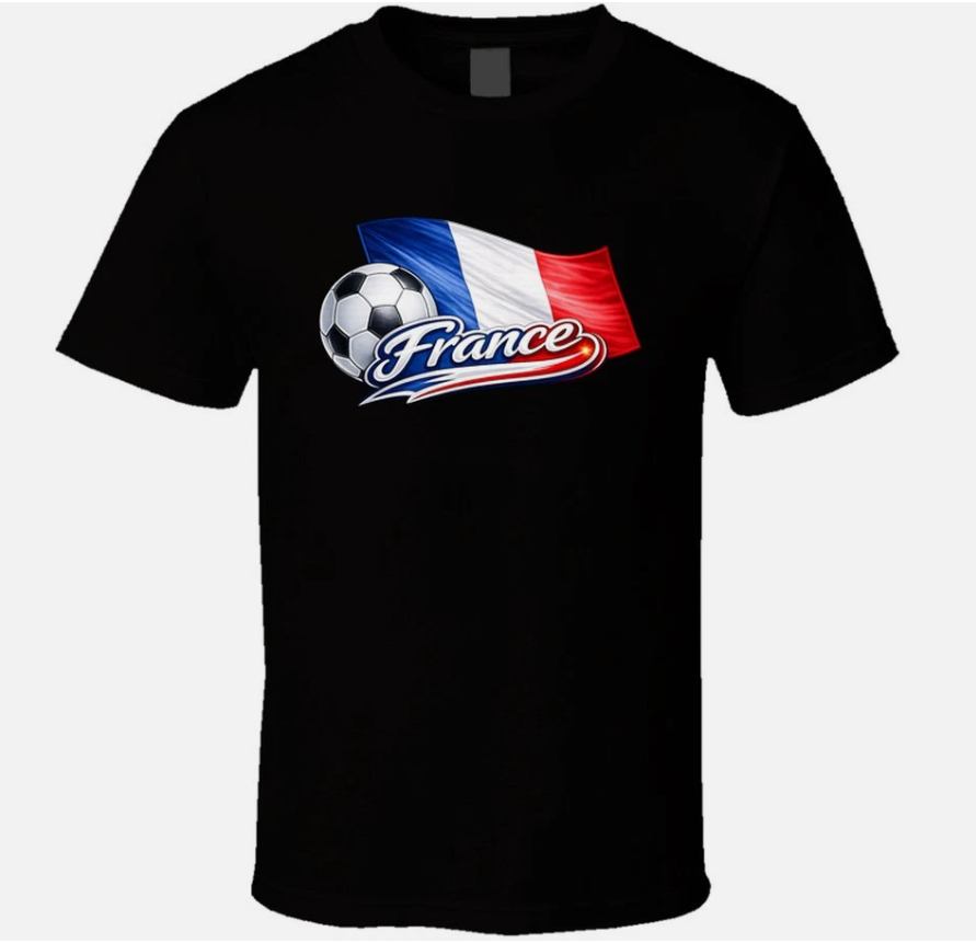 France Soccer Fan T Shirt