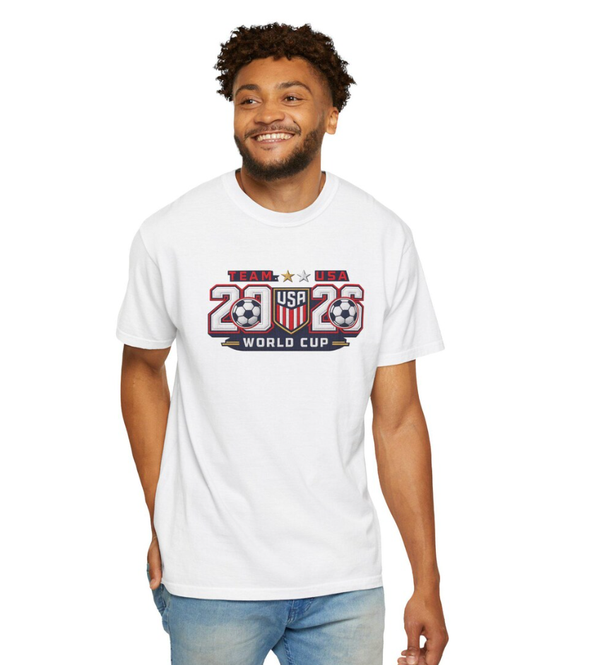 Team USA 2026 World Cup Soccer T-Shirt | Unisex Soccer Shirt | Tournament Tee