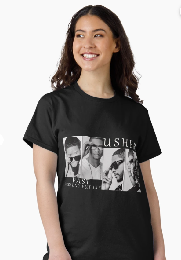 New Usher Past Present Future Tour Essential Classic T-Shirt