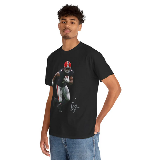 Bijan Robinson Atlanta T Shirt Autograph Edition