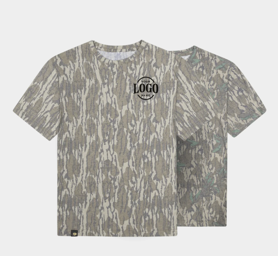 Custom Washed-Out Camo T-Shirt – Mossy Oak Collection