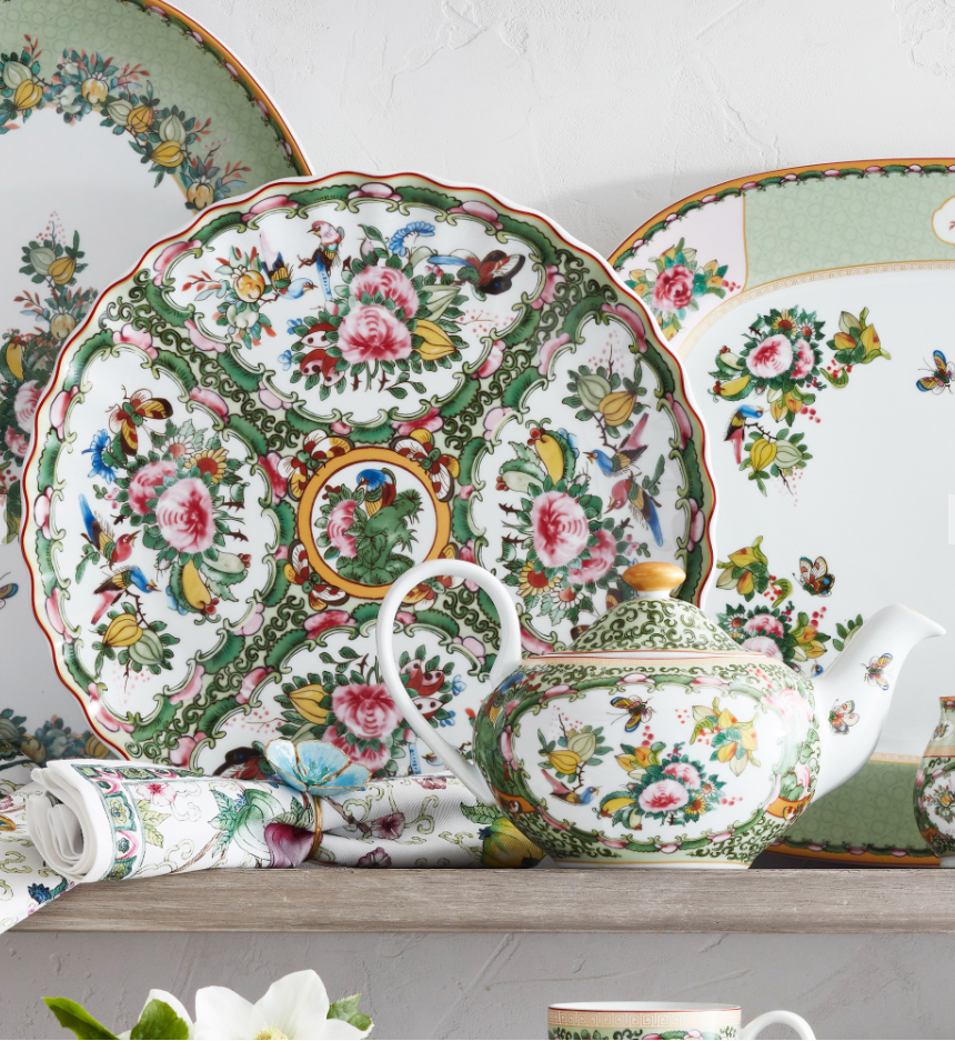 Famille Rose Round Platter