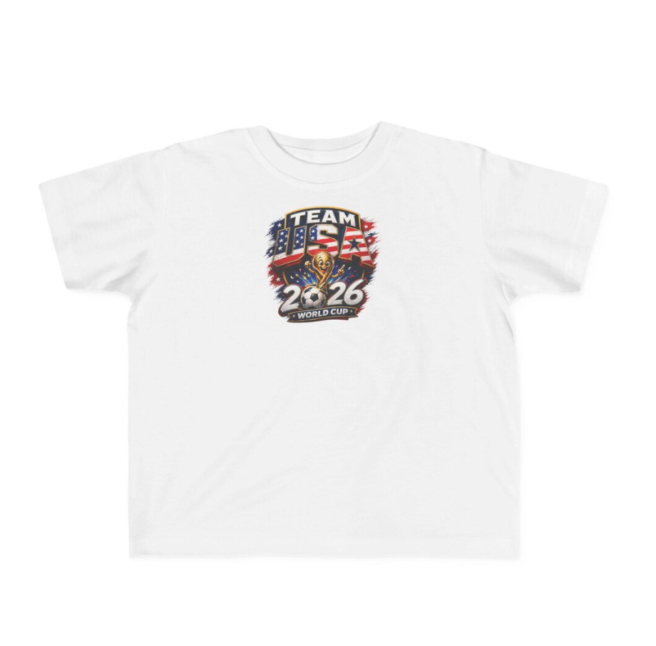 Team USA 2026 Soccer Toddler Tee | Kids Soccer Shirt | Tournament Tshirt