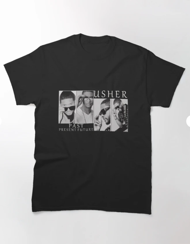 New Usher Past Present Future Tour Essential Classic T-Shirt