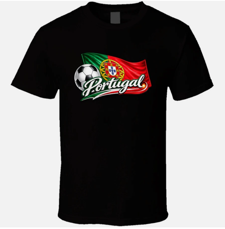 Portugal Soccer Fan T Shirt