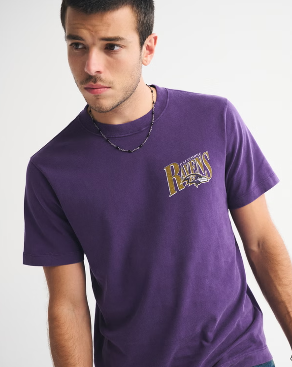 Baltimore Ravens Graphic Tee - Vintage NFL Fan Shirt