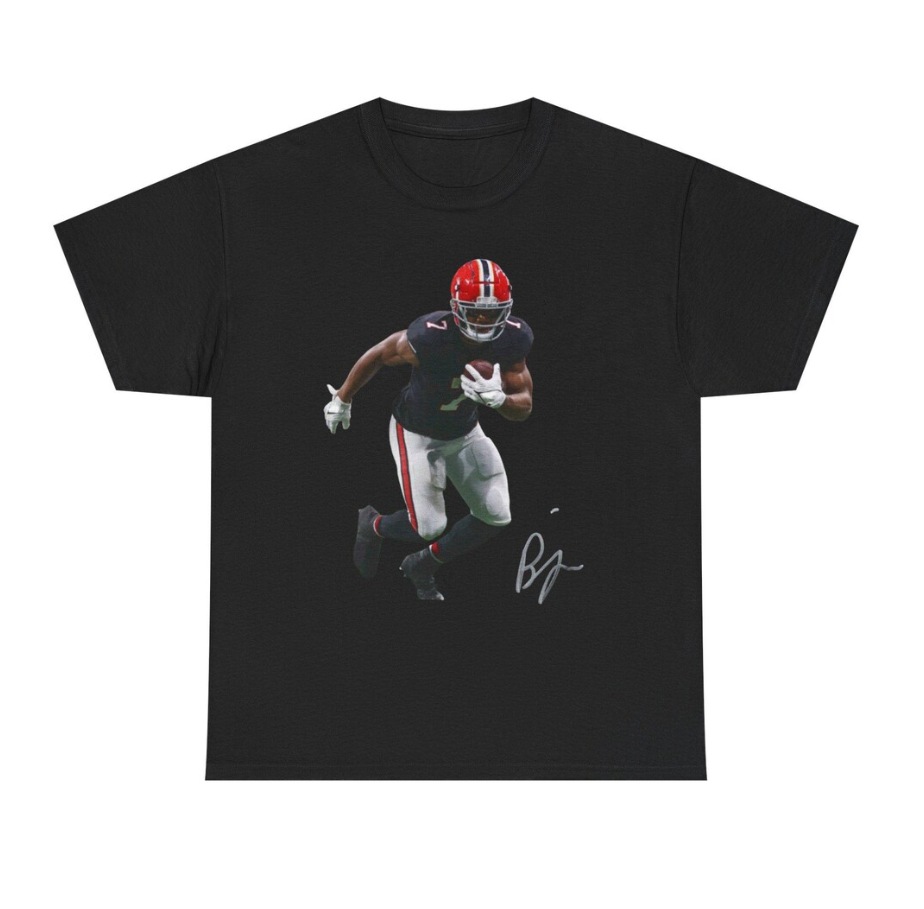 Bijan Robinson Atlanta T Shirt Autograph Edition