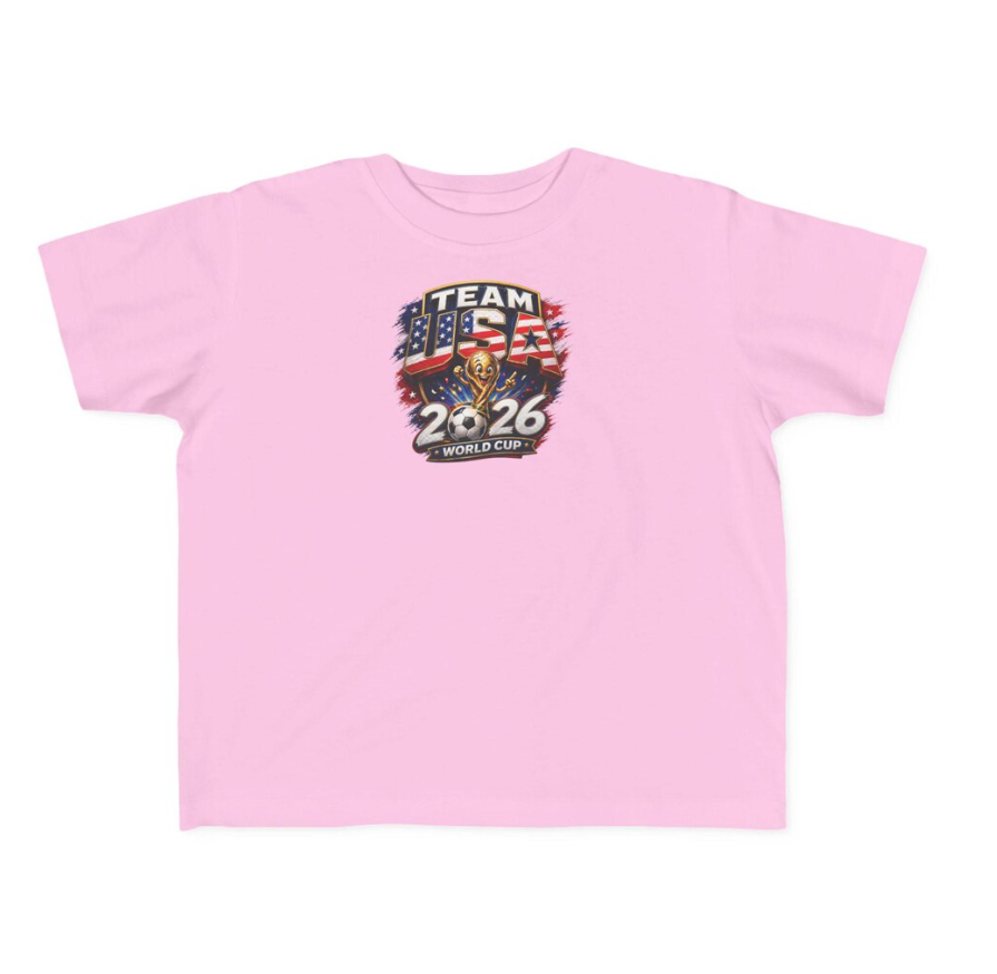 Team USA 2026 Soccer Toddler Tee | Kids Soccer Shirt | Tournament Tshirt