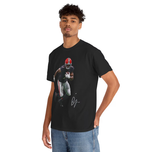 Bijan Robinson Atlanta T Shirt Autograph Edition