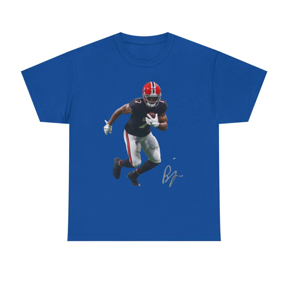 Bijan Robinson Atlanta T Shirt Autograph Edition