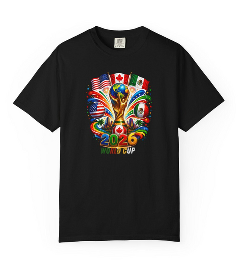 2026 World Cup T-Shirt  Game Day Sports Mom Shirt Soccer Fan Tee