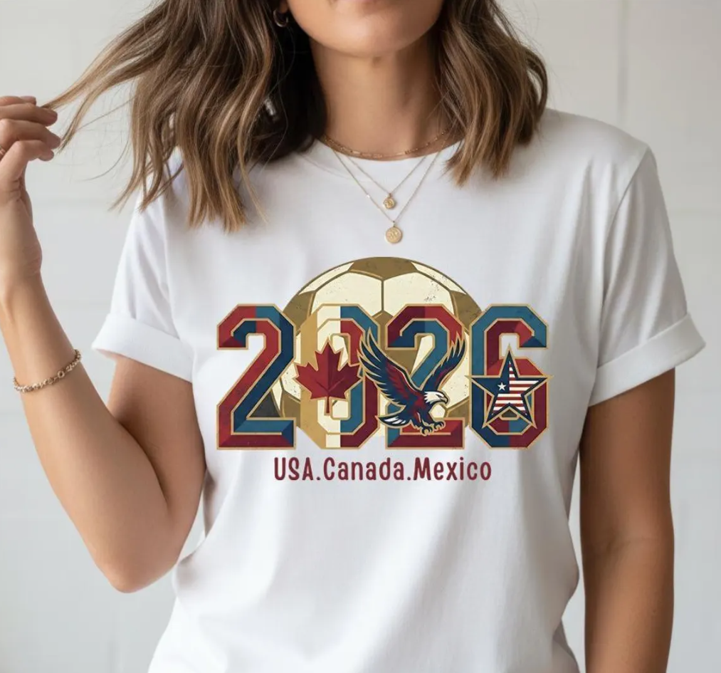 Football 2026 Shirt | USA Canada Mexico Soccer Fan Tee |Unisex Football Gift | Global Tournament shirt