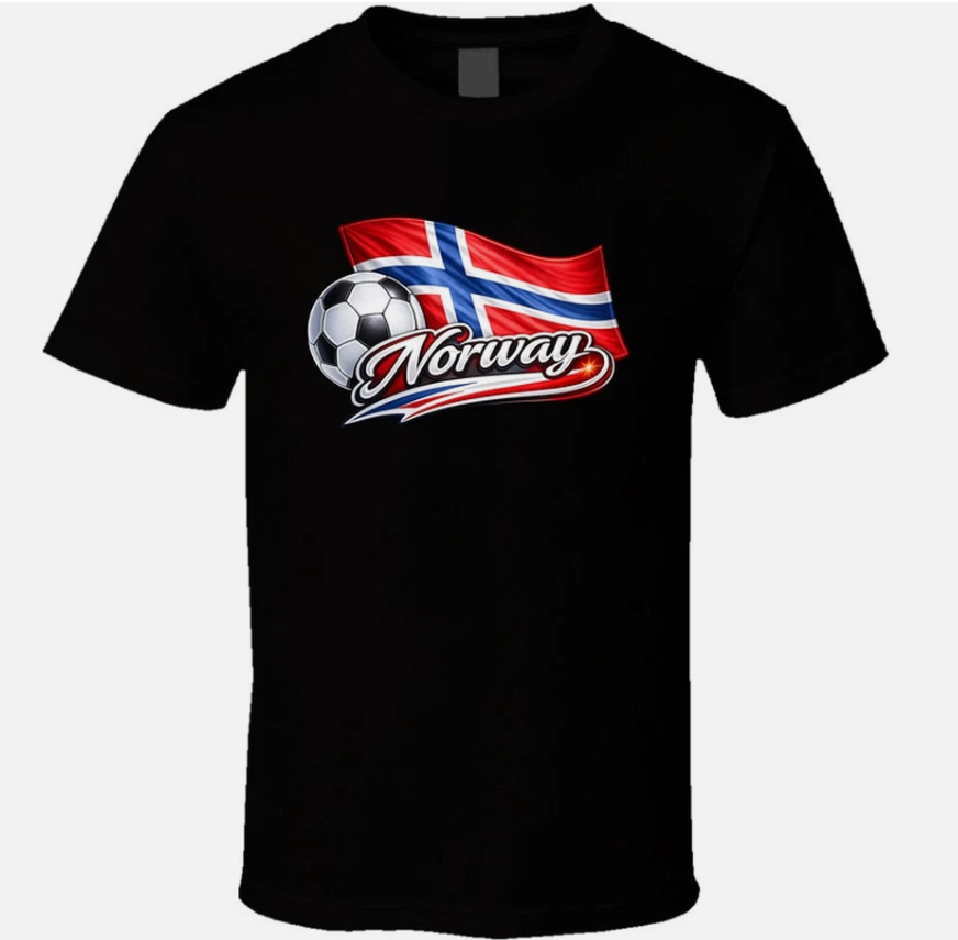 Norway Soccer Fan T Shirt