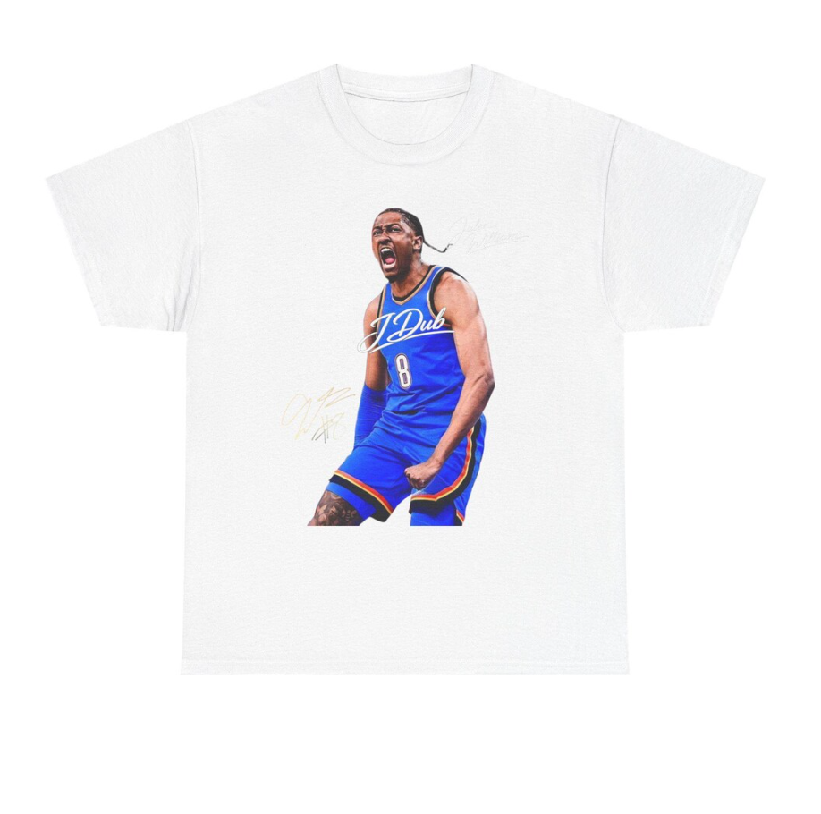 Jalen Williams OKC T Shirt JDUB! Autograph Edition Graphic Tee