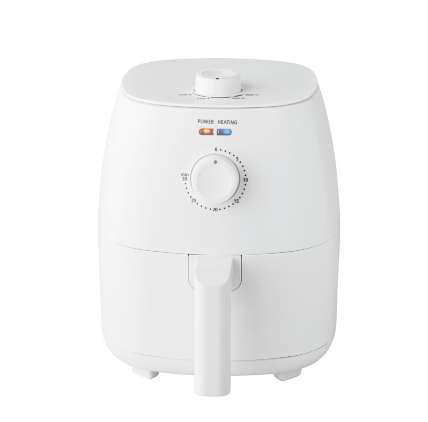 Mainstays 2.2 qt Air Fryer, Arctic White - Automatic Shutoff