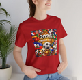 2026 World Cup Soccer Ball Collage T-Shirt | International Flags, Football Fan Tee
