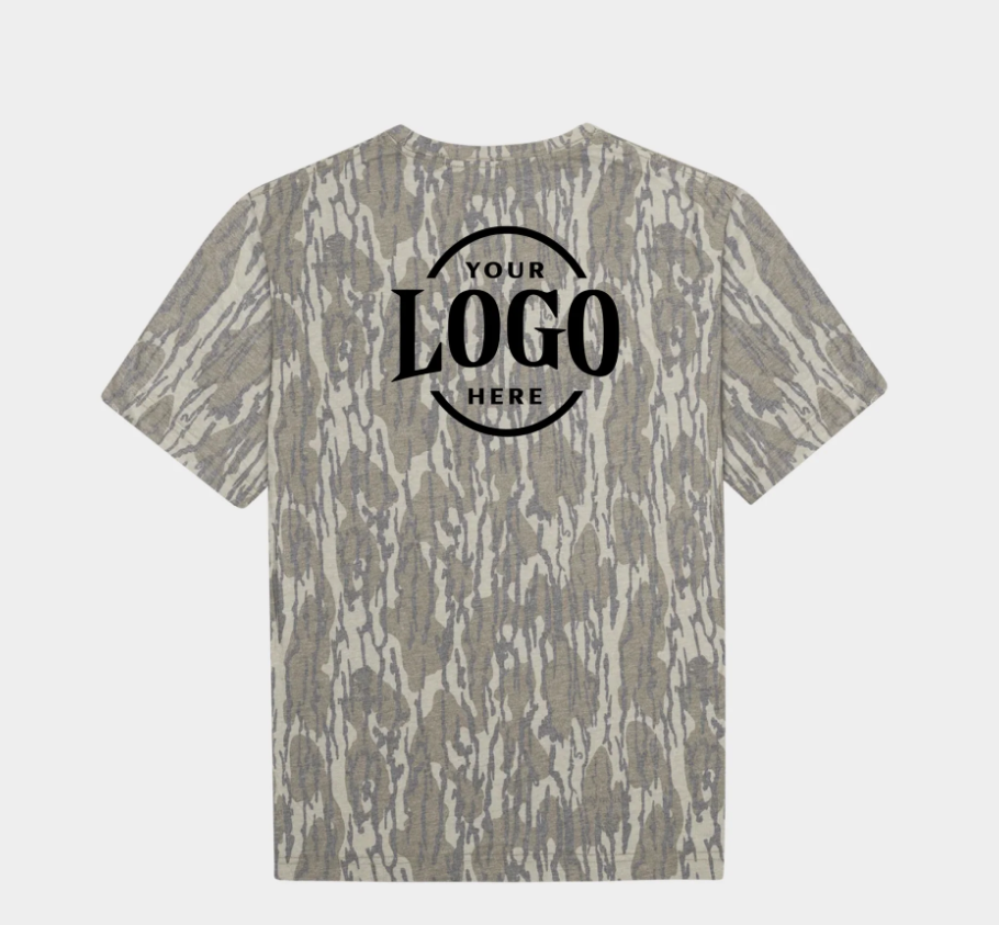 Custom Washed-Out Camo T-Shirt – Mossy Oak Collection