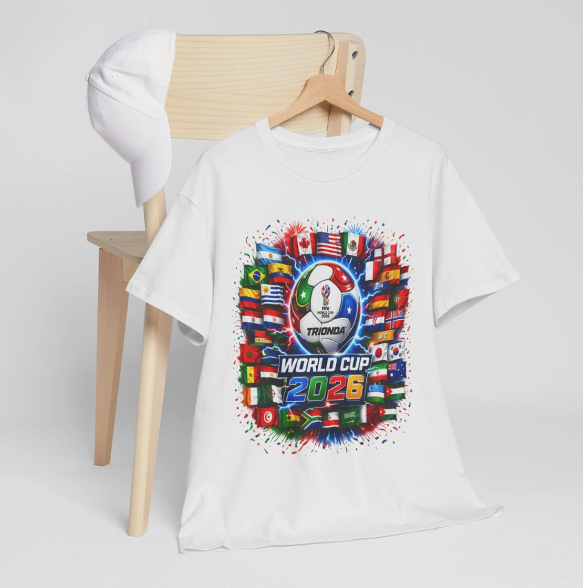 USA Soccer Shirt 2026 World Cup Fan Tee American Flag Football T-Shirt Gifts