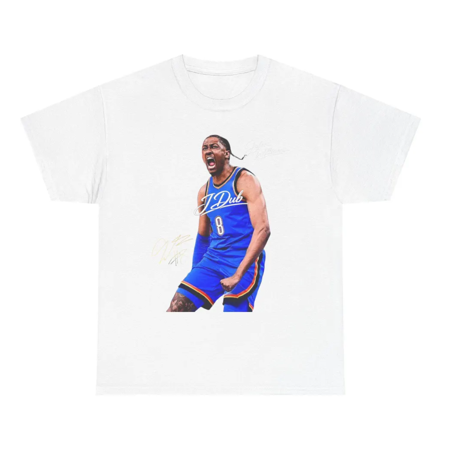 Jalen Williams OKC T Shirt JDUB! Autograph Edition Graphic Tee