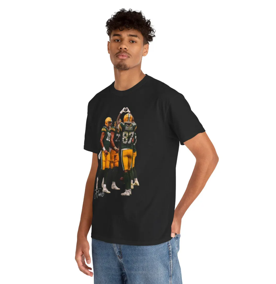 Romeo Doubs & Jordan Love Green Bay T-Shirt