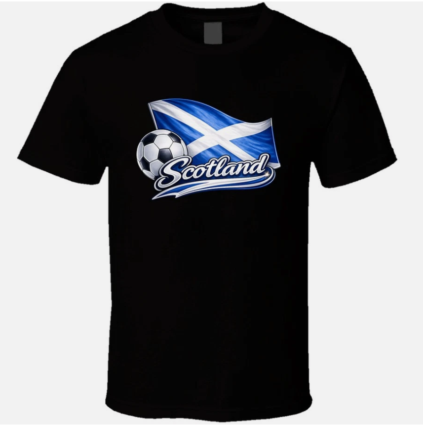 Scotland Soccer Fan T Shirt