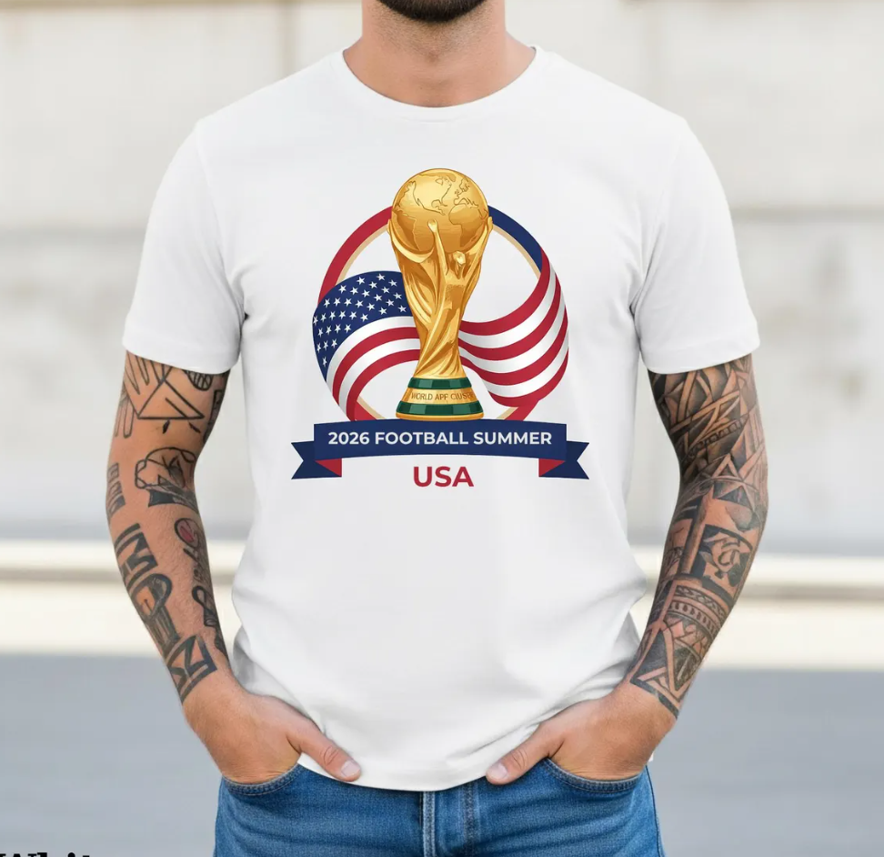 USA Canada Mexico Tee , International Football Tee, Football Fan Gift, Global Soccer 2026 Shirt, Championship 2026, Sport Fan Tee