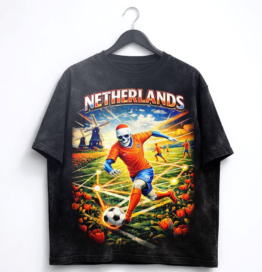 FIFA World Cup 2026 Netherlands Shirt, Dutch Soccer Graphic Tee, Holland Football Shirt, Vintage Soccer Tee, Unisex Shirt, Streetwear Gift.