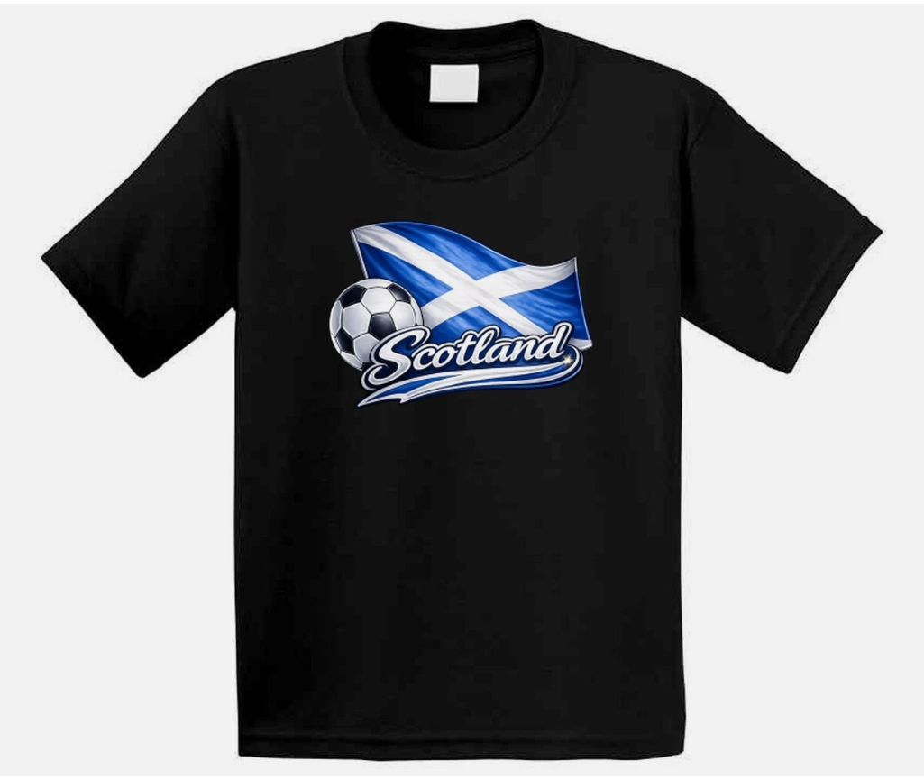 Scotland Soccer Fan T Shirt