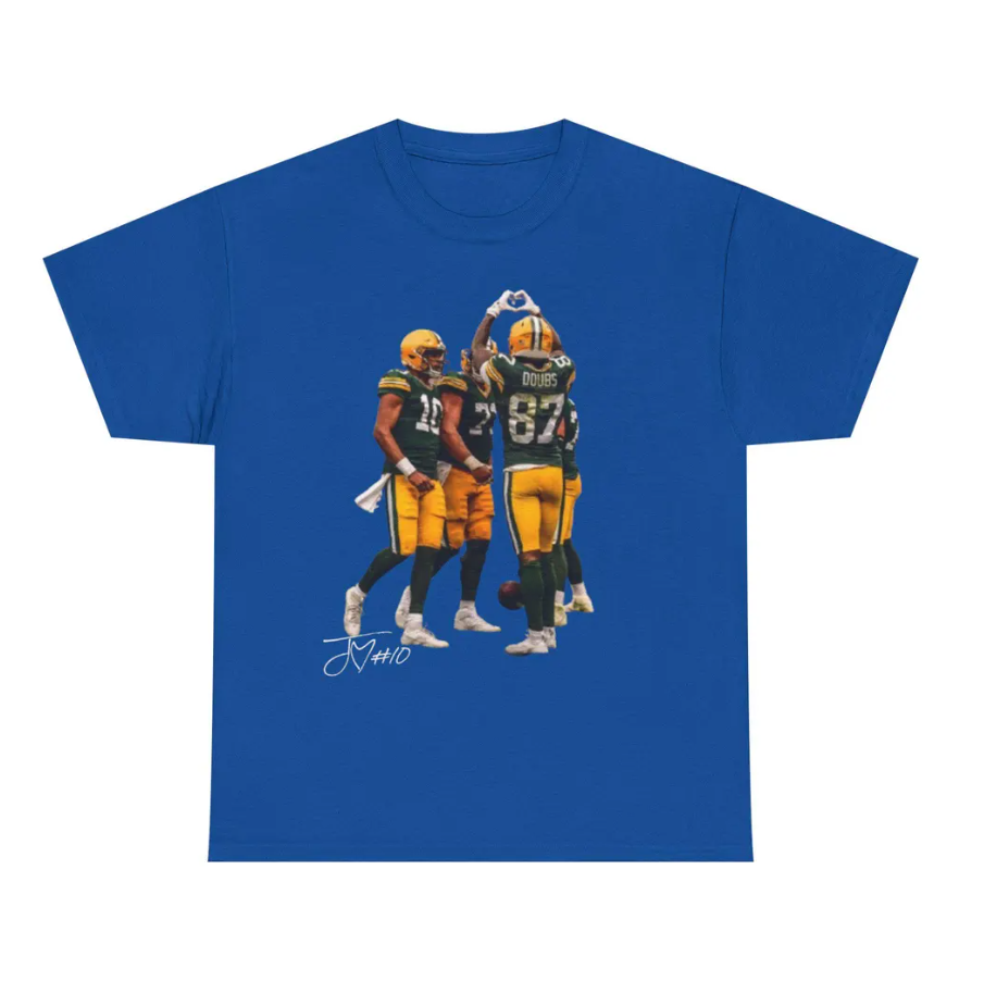 Romeo Doubs & Jordan Love Green Bay T-Shirt