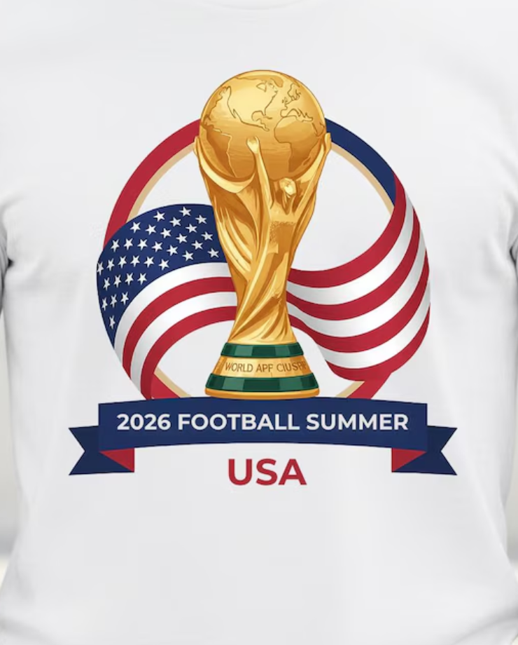 USA Canada Mexico Tee , International Football Tee, Football Fan Gift, Global Soccer 2026 Shirt, Championship 2026, Sport Fan Tee