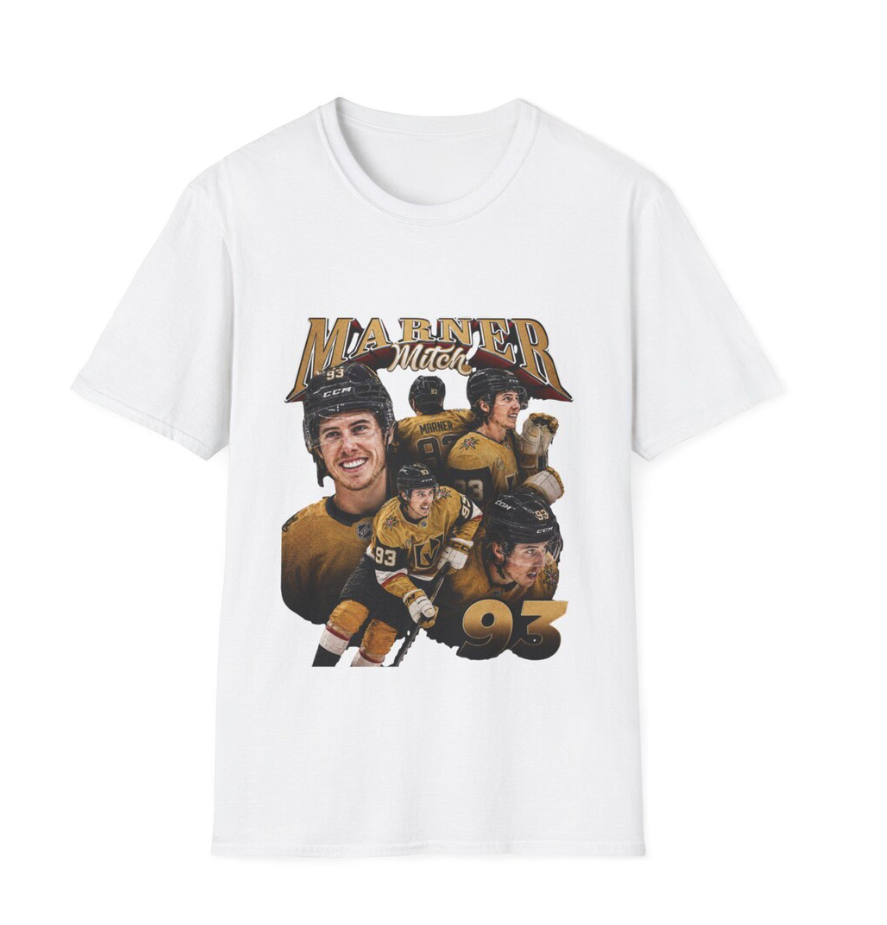 Mitch Marner hockey collage T-Shirt Mitch Marner Maple Leafs fan apparel, VGK hockey shirt