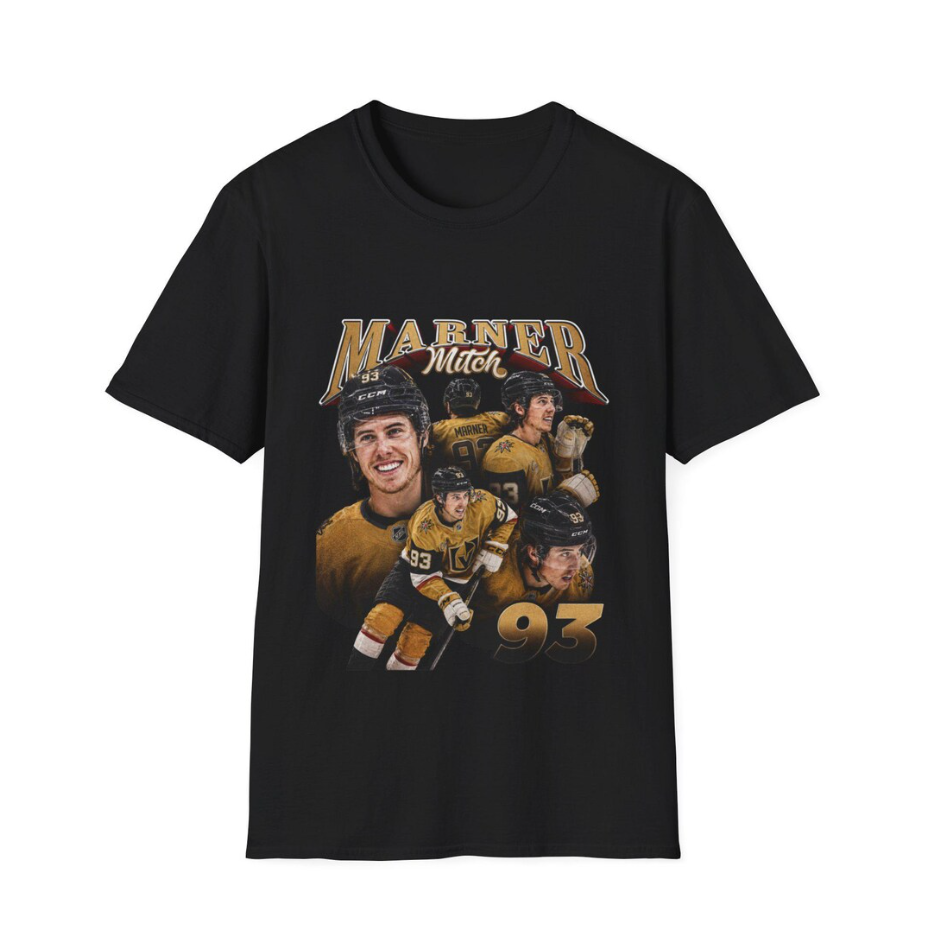 Mitch Marner hockey collage T-Shirt Mitch Marner Maple Leafs fan apparel, VGK hockey shirt