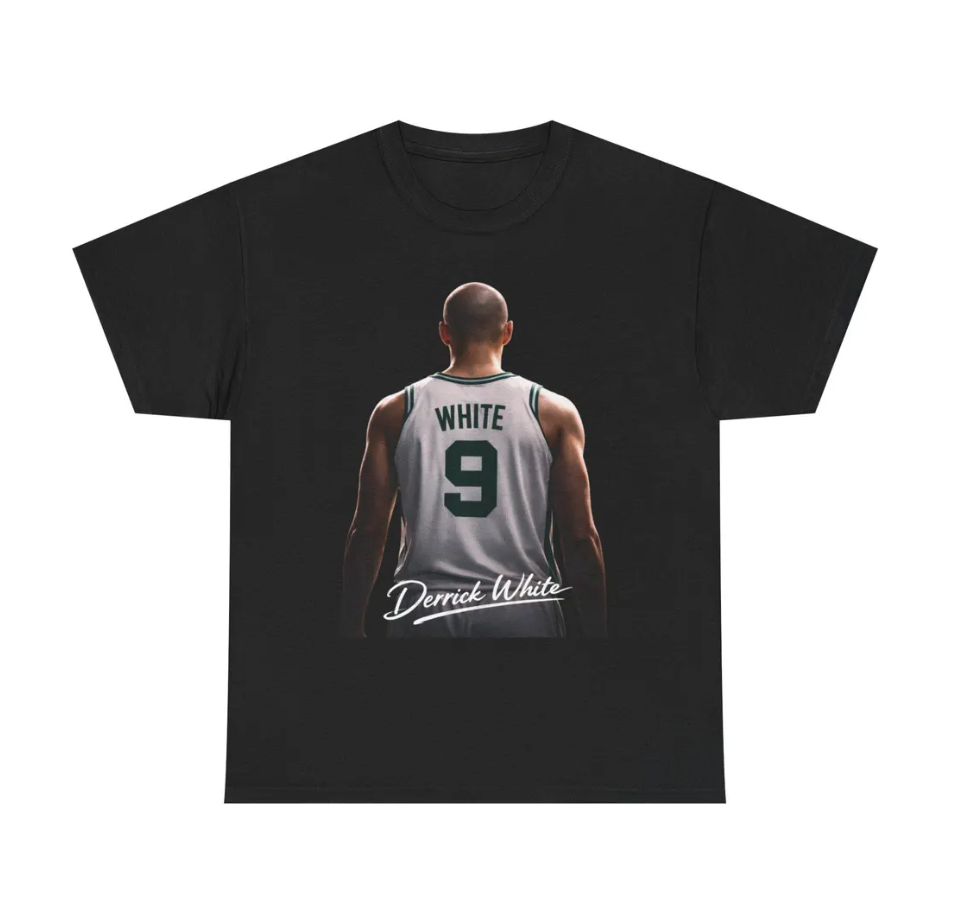 Derrick White Boston T Shirt Player Graphic Tee
