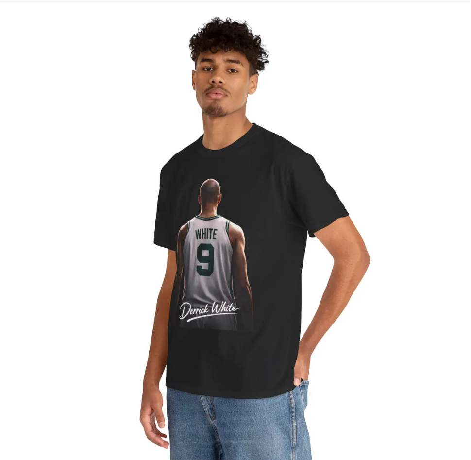 Derrick White Boston T Shirt Player Graphic Tee