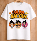 Personalized Inspired Anime Dad Shirt – Custom Papa Tee with Kids Names – Father’s Day Gift for Dad