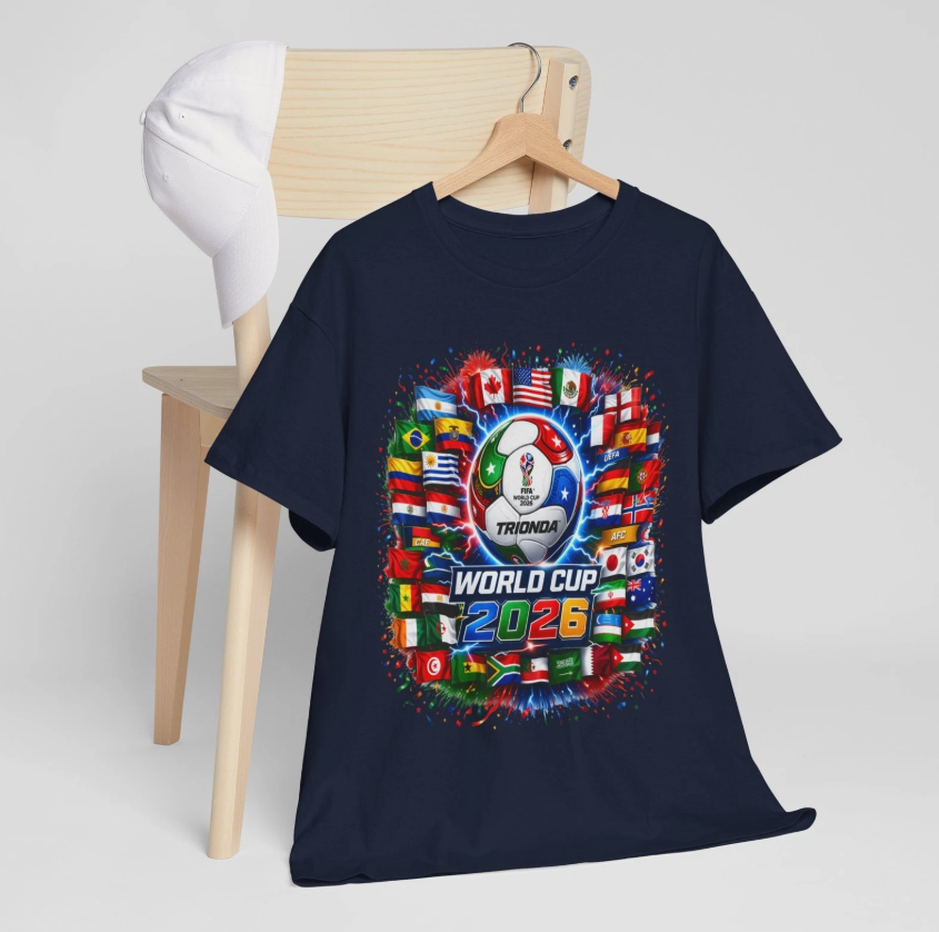 USA Soccer Shirt 2026 World Cup Fan Tee American Flag Football T-Shirt Gifts