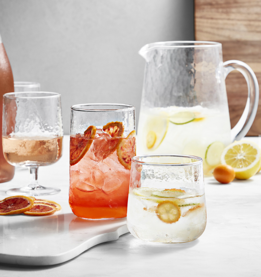 Hammered Pitcher