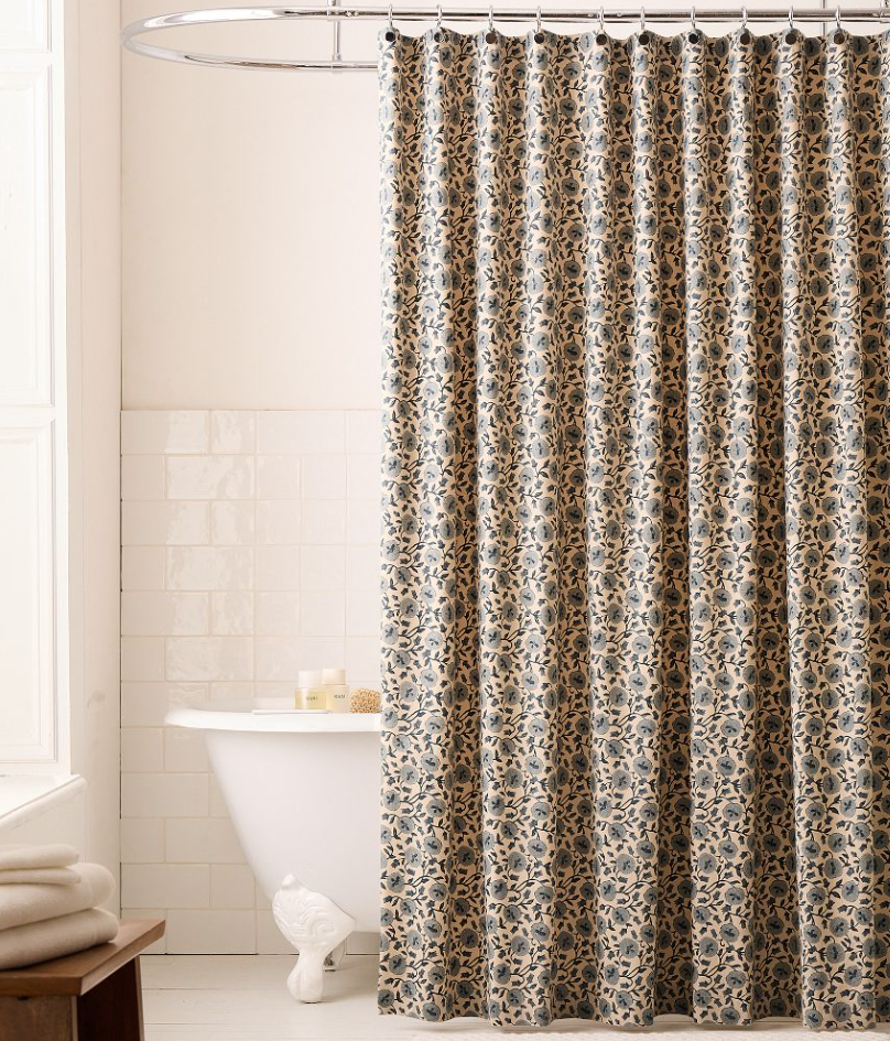 Laney Floral Shower Curtain