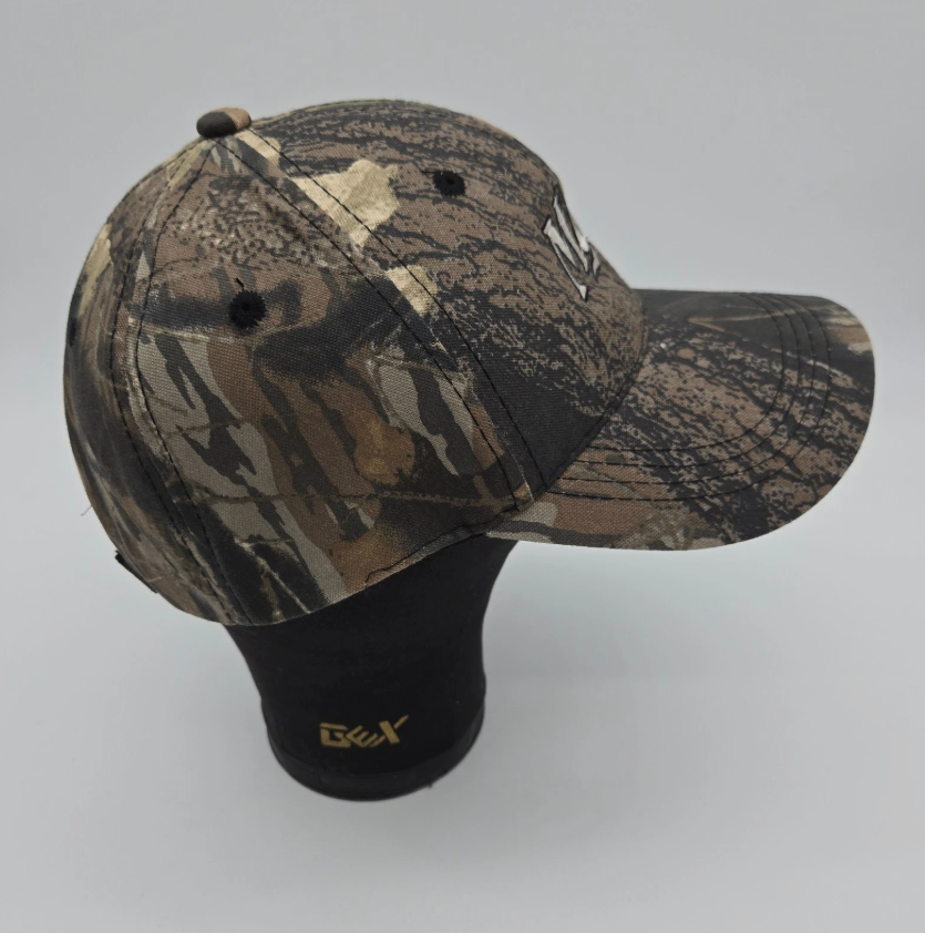 Mossy Oak Camo Strapback Hat Baseball Cap Mack Trucks Green Hunting Outdoor NWT