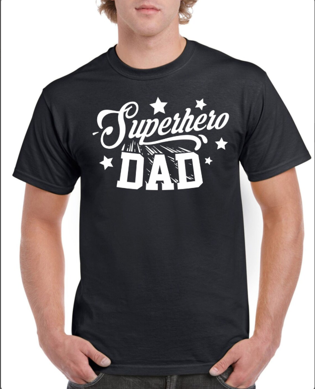 Superhero Dad T-Shirt | Best Father’s Day & Birthday Gift for Dad